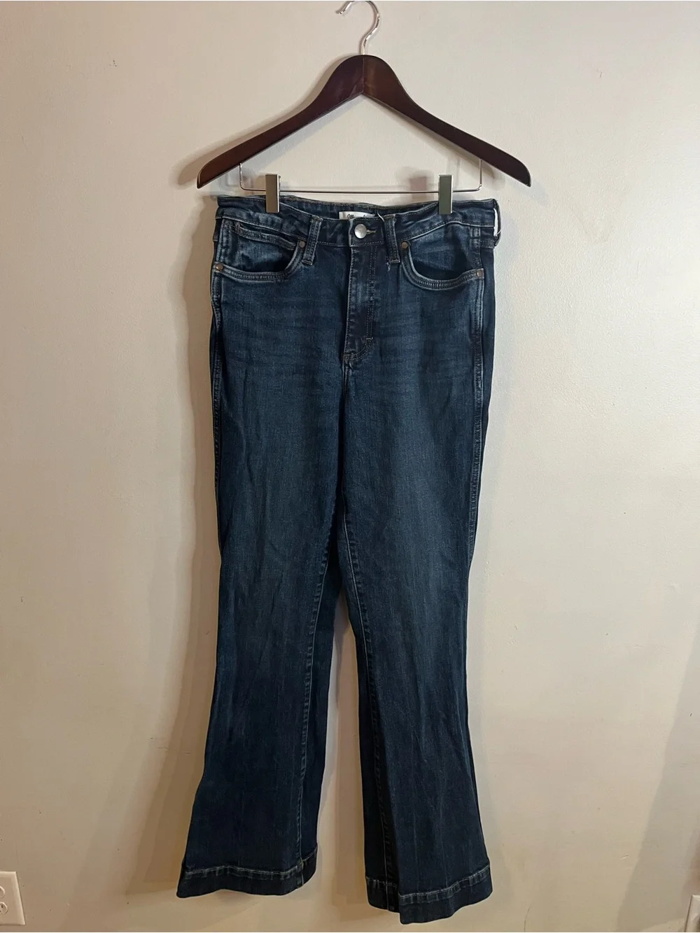 Wrangler Dark Blue Flare Jeans